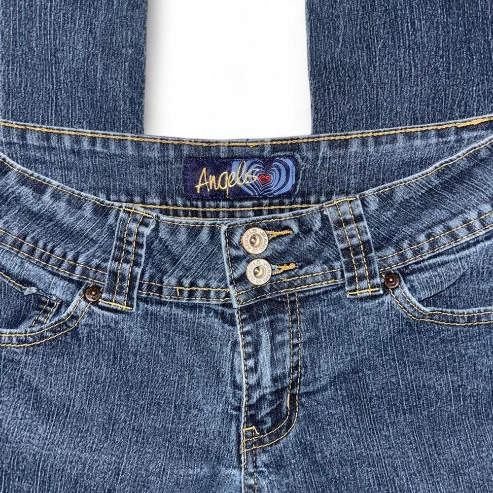 Angels Women's Blue and Navy Jeans